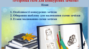Презентація "Розробка схем для конкурсних зачісок"