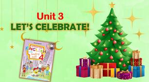 Комплект презентацій для 4 класу до усього розділу "Unit 3. Let's celebrate!" (до підручника О.Карп'юк)