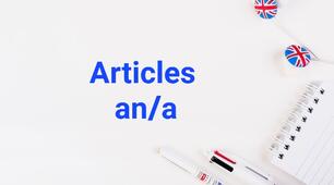 Граматичний тест.Артиклі an/a
