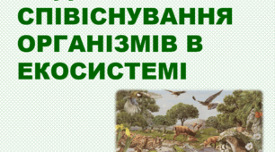 Види співіснування організмів в екосистемі