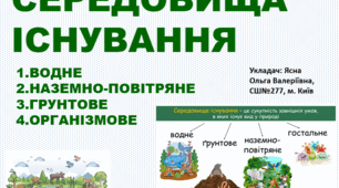 Середовища існування