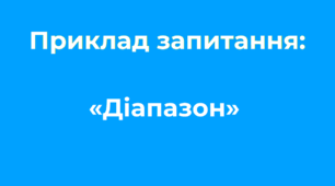 Ідеї для тестування «Діапазон»