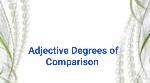 Adjective Degrees of Compassion 