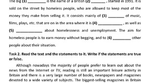 Test Reading Comprehension the 2nd term.