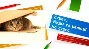 Стрес. Види та реакції на стрес