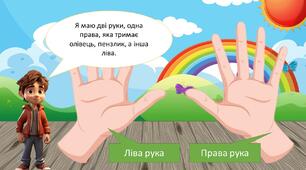 Орієнтація у просторі. Ліворуч-праворуч