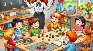 Ігри з LEGO на уроках "Я досліджую світ" в 1 класі