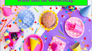 Презентація. Німецька мова 7 (3). "Wann hast du Geburtstag?"