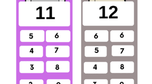 Будиночки чисел  11-18