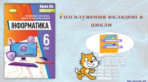 6 клас 45 урок. Розгалуження вкладені в цикли.