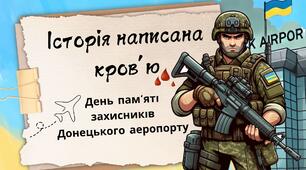 Всеукраїнський день пам'яті «кіборгів» День пам'яті захисників Донецького аеропорту 2025