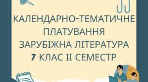 Катендатно-тематичне планування ІІ семестр, 1,5 год Із групами результатів