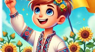 Плакат "Хлопчик-українець"