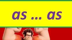 As ... as, not as ... as