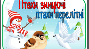 Гра "Птахи зимуючі та перелітні"