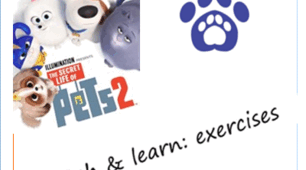 Творче завдання - буклет "The secret life of pets"