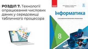 Типи величин у табличному процесорі. Уведення даних