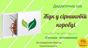 Дидактична гра "Жук у сірниковій коробці"