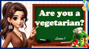 Презентація " Are you a vegetarian? " Unit 5. Lesson 1