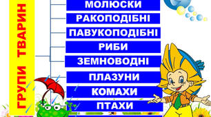 Самостійна робота з ЯДС для 3 класу "Різноманітний світ тварин"