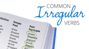 Irregular verbs