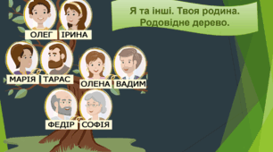 Я та інші. Твоя родина.