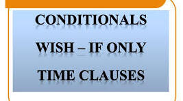 Conditionals. I wish