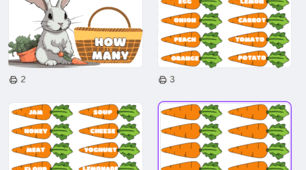 Food. How much/How many (sorting game)