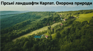 Презентація до уроку: "Гірські ландшафти Карпат. Охорона природи"