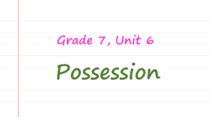 Prepare 7. Possession 