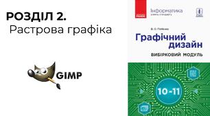 Створення контурів у GIMP