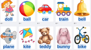 Флешкартки "My Toys"