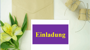 Презентація. Німецька мова 7 (3). "Einladung"