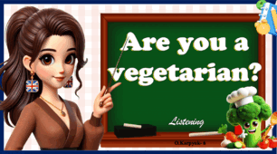 Презентація " Are you a vegetarian? " Unit 5. Lesson 5. Listening