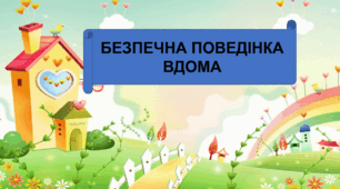 Безпечна поведінка вдома