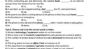 Test 4. Communication Technology.