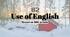 Use of English, B2