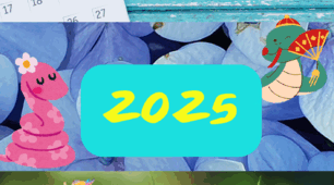 Рік - 2025, 2026 вставки для календаря спостережень
