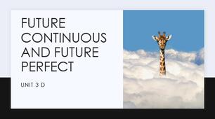 Презентація до підручника Solutions Intermidiate Unit 3D "Future Continuous and Future Perfect"