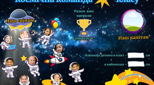 Космічне оформлення класу