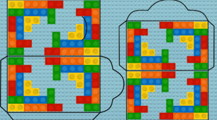 День народження LEGO. Конвертики для різних цікавинок (варіант 2)
