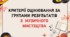 Критерії оцінювання за групами результатів з  музичного мистецтва