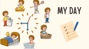 Morning routine, My day (Мій день. Рутина)