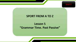 Form 7 NUS (Karpiuk) Unit 5 "SPORT FROM A TO Z" Lesson 5 (c.86) (презентація)