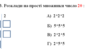 Діагностувальна робота №6 (математика 5 клас,інкл.)