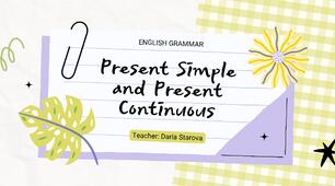 Present Simple / Present Continuous