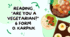 Reading "Are you a vegetarian?" 6 form O. Karpiuk