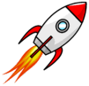 File:Cartoon space rocket.png - Wikimedia Commons