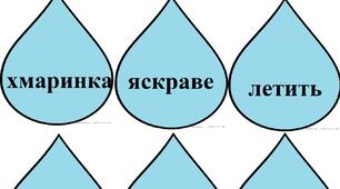 День парасольки. Українська мова. Картки.Дидактичний матеріал.2 клас.