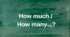 Тест “How much…?/How many…?” для 6 класу НУШ (до підручника "Full Blast Plus 6" - Module 6.